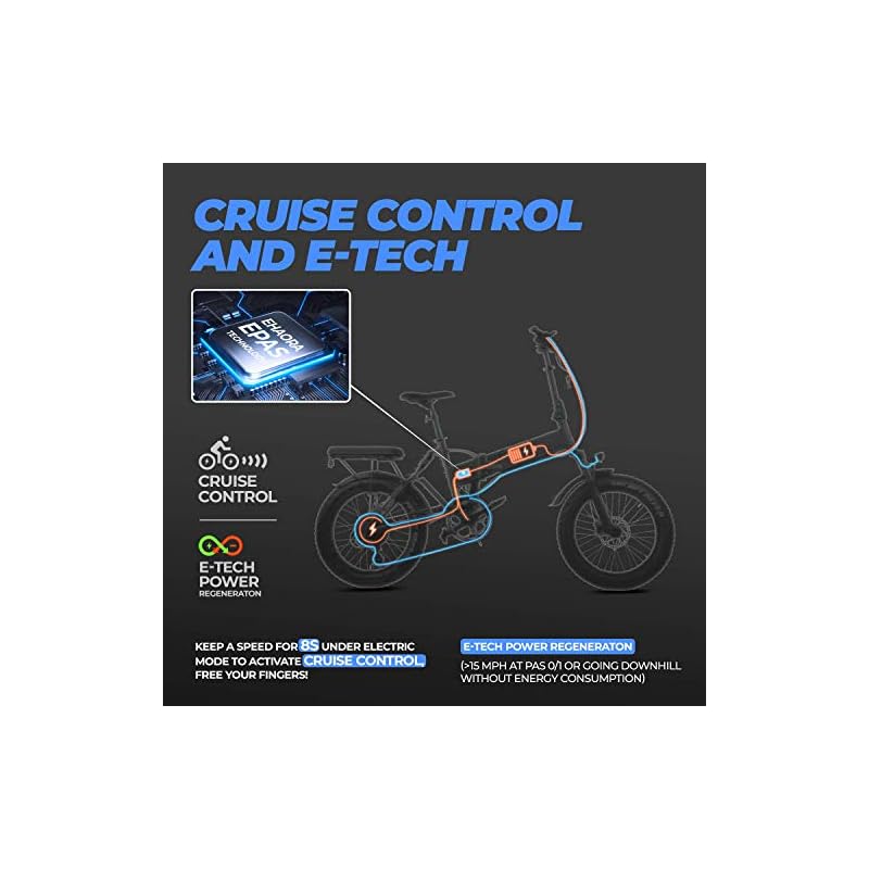 Eahora X5 750W Folding Electric Mountain Bike 48V Commuter Electric