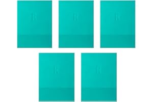 BOOLOOEN 5 Pack Mini Rubber Squeegee, Silk Printing Squeegees for Chalk Paste,Mini Squeegee for Scorch Paste Wood Burning Paste, Paint, Screen Printing, Ink (5)