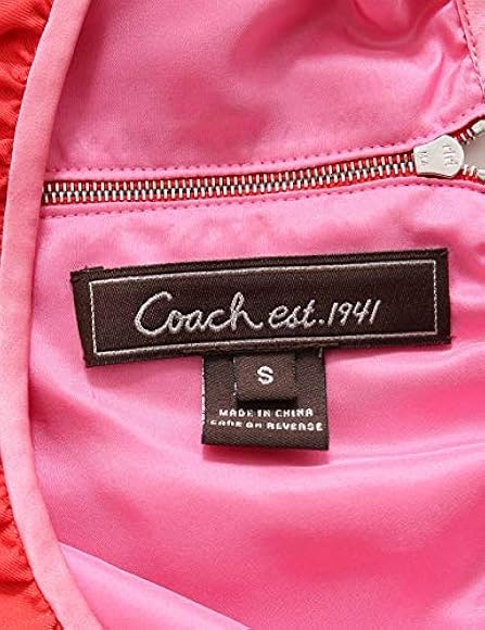 Amazon コーチ Coach ワンピース シルク オレンジ ピンク 中古 ワンピース チュニック 通販