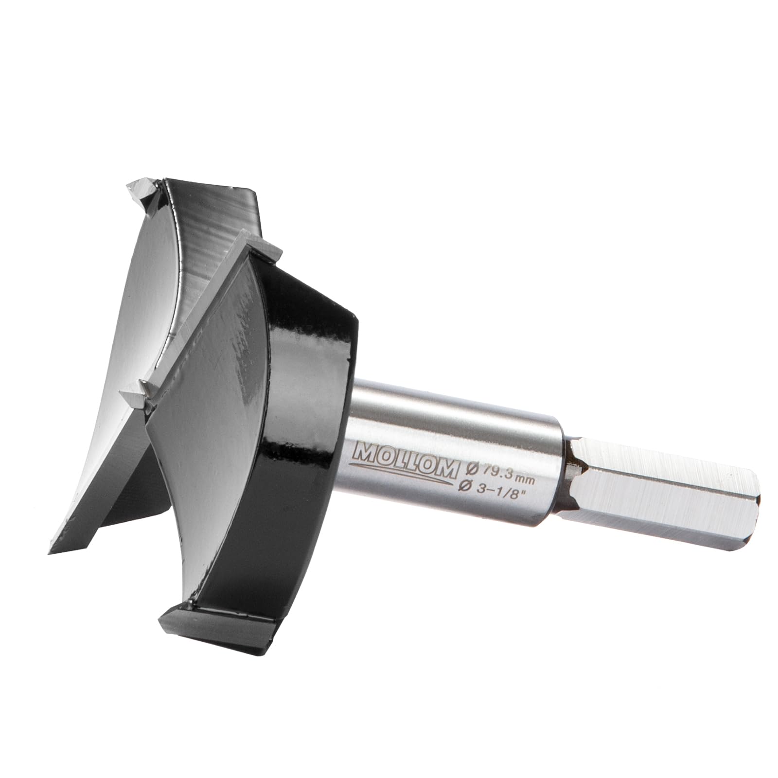 Mollom 3-1/8" (79.3mm) Forstner Drill Bit for