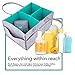 XL Baby Diaper Caddy Organizer with FREE Pouch - Nursery Organizing Basket For Baby Changing Essentials - Baby Shower Gift Idea and Toy Storage For Boys And Girls | MARI New York