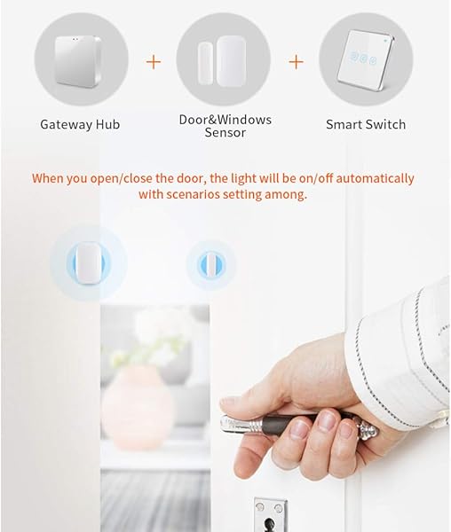 Festnight Smart Gateway Hub ZigBee Home Bridge Control Remoto y Control de Voz para Productos Inteligentes ZigBee 3 0