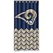 Custom St. Louis Rams Pattern Waterproof Non-mildew Shower Curtains Polyester Fabric Bathroom Curtain
