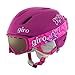 Giro Launch Combo Kids Snow Helmet w/Matching Goggles Berry Butterfly Small (52-55.5 cm)