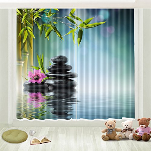 Lb 2 Panels Room Darkening Thermal Insulated Blackout Curtains