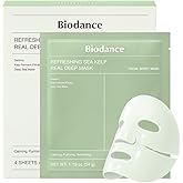 BIODANCE Refreshing Sea kelp Real Deep Mask, Hydrogel Mask, Calming, Oil & Sebum Control, Blemish Care, Korean Skincare, 1.19