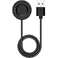 Compatible for iTECH Fusion 2 Charger, 3.3ft/100cm Replacement USB Charging Charger Cable for iTech Fusion 2 SmartWatch Charger Cord Dock Adapter, Black