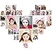 BMC 3pc Ultra Soft Face Washing Elastic Bow Towel Headbands - Bright Leopard, Stripes, and Black White Polka Dots