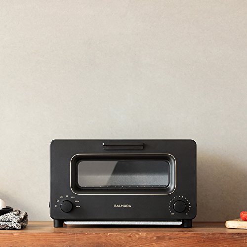New! BALMUDA Steam Oven Toaster K01EKG Black Japan F/S 4560330117879
