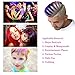 Mofajang Purple Hair Color Wax, Natural Hairstyle Wax 4.23 oz, Temporary Hairstyle Cream for Party, Cosplay, Halloween, Daily use, Date, Clubbing (Purple)
