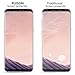 Galaxy S8 Plus Screen Protector, [2-Pack][Full Coverage] PLESON [Case Friendly][Bubble-Free][Anti-Scratch][No Lifted Edges] Wet Applied HD Clear Film Screen Protector for Samsung Galaxy S8 Plus / S8+