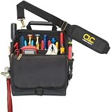 CLC Custom Leathercraft 1509 Zippered Professional Electrician Tool Pouch Black view 6