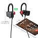 Bluetooth Headphones,Souldio™ Sports Bluetooth Earbuds Stereo Noise Cancelling Sweatproof Headphones In-Ear Gym Bluetooth Headsets Wireless Running Earphones for iPhone and Android(Black)