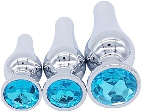 HXSAN Waterproof Metal 3PCS /Set Trainer Kit -Būtt Plùgs Beginner Set for Adult(Sky Blue)