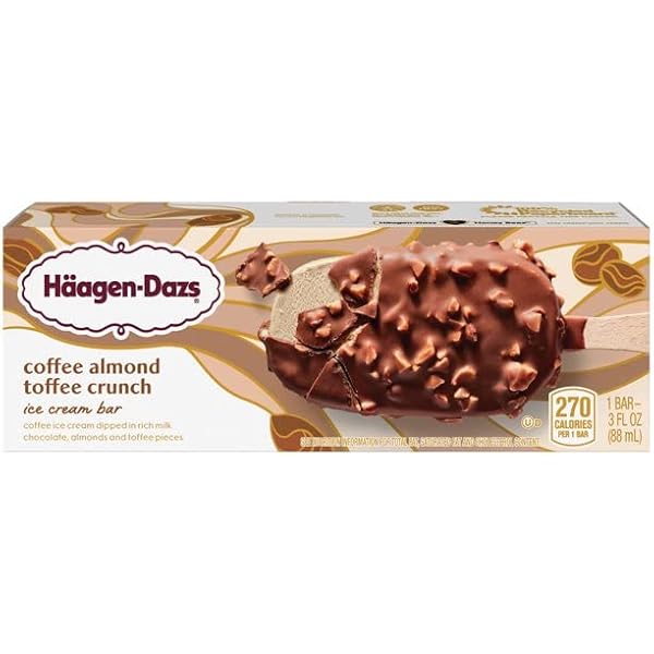 Haagen-Dazs Vanilla Almond Bar (ice Cream) - Schade Distributing
