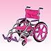 My Life As Wheelchair for 18-Inch Dolls, (Doll not Included), Colors May vary