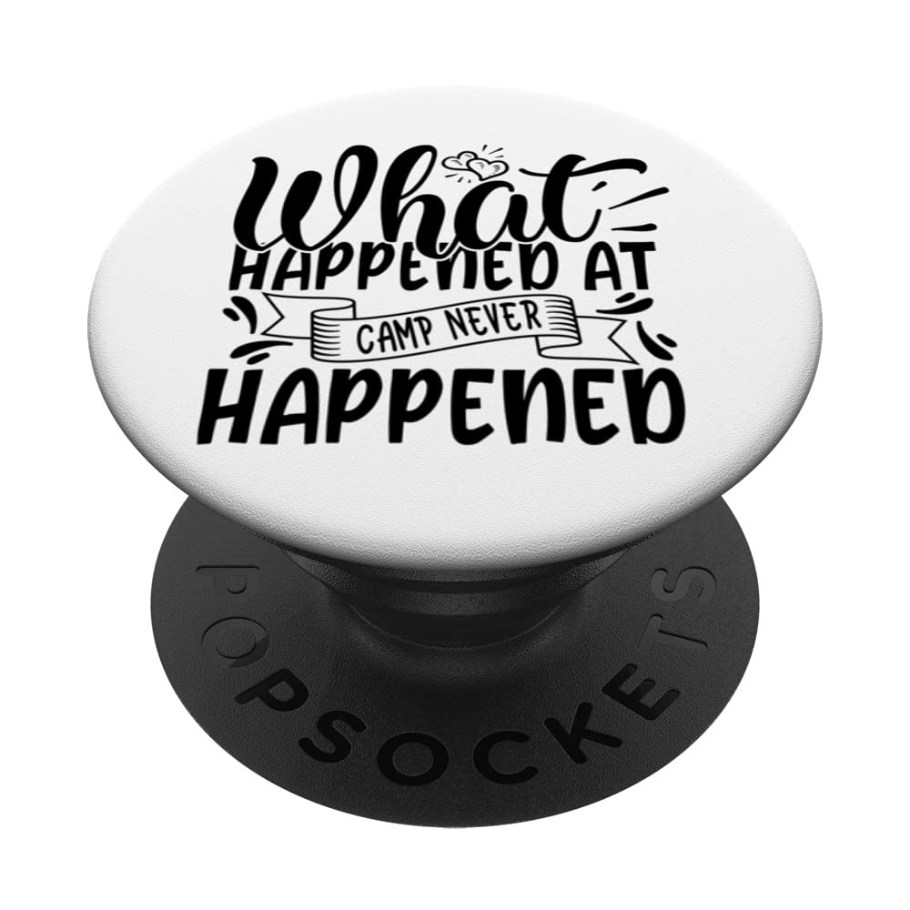 What Happened At Camp Never Happened PopSockets Swappable PopGrip