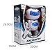 HANMUN Electronic RC Robot Learning Toys Xq16006 Toddler Intelligent Action Dancing Remote Control Robot Toys with Music Lights