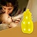 KiBlue Pineapple Lamp Pineapple Decorations Pineapple Decor Light Pineapple Party Decorations Battery Operated Yellow Pineapple Lamp Table Lamp Light for Party Supplies-Wall Decoration