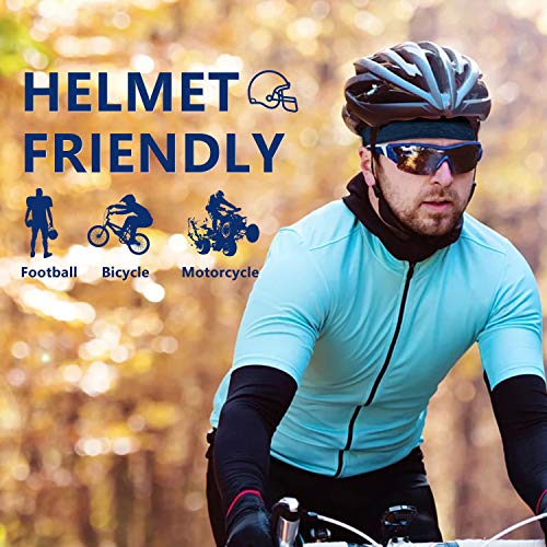 Zollen Mens Headbands 3 Packs Guys Sweatband and Sports Headband for Men for Running, Cross Training, Racquetball, Working Out, Performance Stretch and Moisture Wicking - Thumbnail 5