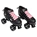 Pacer Mach-5 Black Pink Speed Skates - Mach5 GTX500 Quad Roller Skates,,Mens 10 / Ladies 11