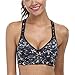 CharmLeaks Womens WorkOut Wirefree CrossBack Padded Running Yoga Sports Sport Bra