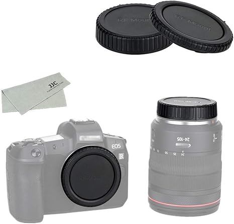 Amazon 1組 Jjc カメラボディキャップ レンズリアキャップ Canon Eos R6 R5 R Rp Ra カメラ に対応 Canon Rf マウント 専用 R F 5 カメラボディキャップ 互換 レンズキャップ 通販