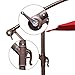 Le Papillon 10-ft Offset Hanging Patio Umbrella Aluminum Outdoor Cantilever Umbrella Crank Lift, Red