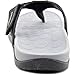 Vionic Men's Sandals Ryder Thong Orthaheel Technology Black Grey SZ 8