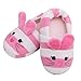 Beeliss Blkcery Toddler Girls Slippers Cartoon Animal Crochet Shoes (11-12 M US Toddler, Pink)
