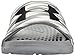 Under Armour Boys' Boys' Strike Flash Slide, Black (001)/Steel, 5