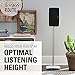 SANUS Wireless Speaker Stands Exclusively Designed for Sonos Play:5 - White