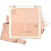 Dasique Blending Mood Cheek #01 Warm Blending l Cruelty-Free l 4 Blendable Shades in Lightweight, Long-lasting, Smooth Powder