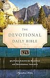 KJV, Devotional Daily Bible, Paperback