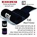 Waist Trimmer Ab Belt - FMS Sweat Sauna Waist Trainer - Weight Loss Wrap - 5 SIZES