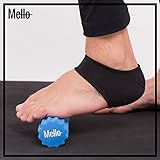 Plantar Fasciitis 2in1 Bundle By Mello-Foot Arch Support Wrap & Foam Roller Set-Ideal For Foot Pain Relief,Therapy & Massage-Breathable Heel Pad & Textured Roller For Men & Women