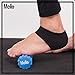 Plantar Fasciitis 2in1 Bundle By Mello-Foot Arch Support Wrap & Foam Roller Set-Ideal For Foot Pain Relief,Therapy & Massage-Breathable Heel Pad & Textured Roller For Men & Women