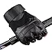 Campstoor Tactical Shooting Gloves Fingerless Half Finger Tactical Gloves with for Riding Motorcycle Airsoft Military Army Police Swat Combat Assault Tactical Gloves (Black, Medium) …