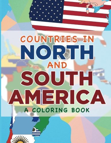 Countries in North and South America (A Coloring Book)