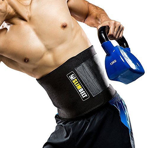 Slimbelt waist trimmer belt,sweat belt; burn your fat belly belt During