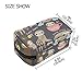 DOENR Makeup Bag Portable Travel Cosmetic Train Case Cute Sloth Toiletry Bag Organizer Accessories Case Tools Case for Beauty Women