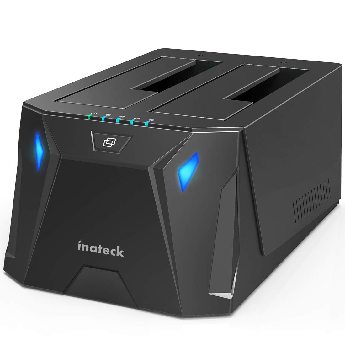 Inateck SATA Hard Drive Docking Station, USB 3.0 SSD Docking Station,Dual Bay,FD2005