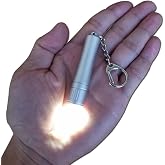 Nitefox K1 Mini Keychain Flashlight AAA Battery Key Chain Ring Light | High Bright 150 Lumens, Small Pocket Pen Light, Portable Compact EDC Light for Everyday Carry Walking Camping Hiking Gift