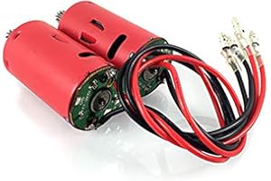 JIAFANRC Replacement RC Tank Admiral 390 Upgrade Motor 2pcs for Henglong 1/16 RC Tank Model 6.0/7.0 Version, Motor Repair Part