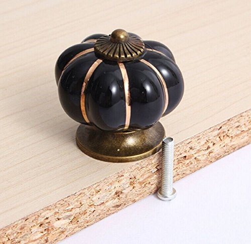 image for FatColo(TM) Kitchen Handles Pull Drawer Knobs Ceramic Door Cabinets Cu