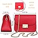 TOYOOSKY Small Crossbody Bag Purses For Women Mini Size Chain Shoulder Red Purse Gift Evening Bags Cute for Sports Concert Prom Party Present