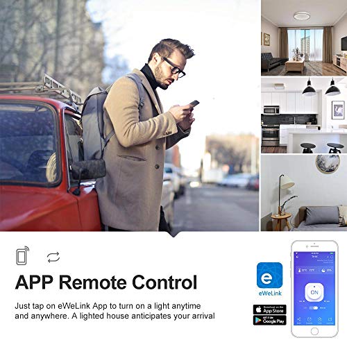 Sonoff TH16 Temperature and Humidity Monitoring WiFi Smart Switch for DIY Smart Home,Compatible with Alexa(16A) - Thumbnail 2