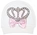 Lilax Baby Girl Jewels Crown Layette 4 Piece Gift Set Pink