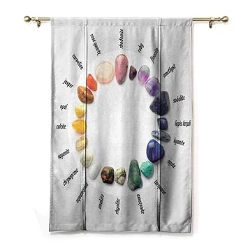 Amazon Com Semzuxcvo Children S Room Roman Curtain Rocks
