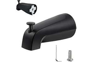 Bathtub Slip-On Diverter Tub Spout, Universal Bathtub Spout, Bath Tub Shower Diverter Compatible with 1/2" (5/8" Outside Diam